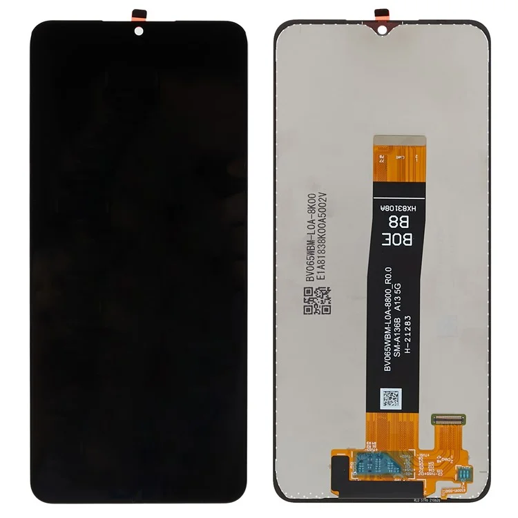 Für Samsung Galaxy A13 5G A136B Grad S OEM LCD -bildschirm Und Digitalisiererbaugruppe Reparaturteil (ohne Logo)