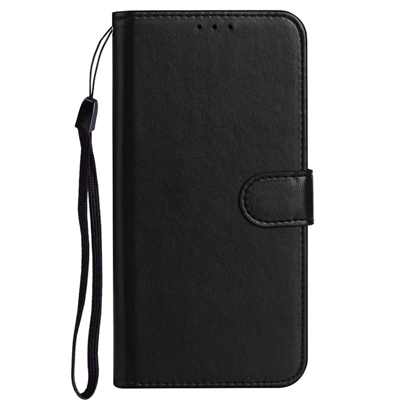 B40 For Sony Xperia 10 V Anti-Fingerprint Wallet Stand Phone Cover PU Leather Phone Case Shell - Black
