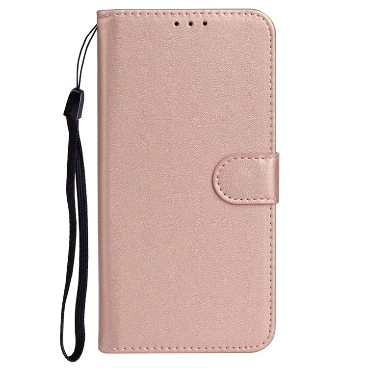 B40 For Google Pixel 6 Anti-Drop Wallet Phone Case PU Leather Magnetic Closure Phone Stand Cover - Rose Gold