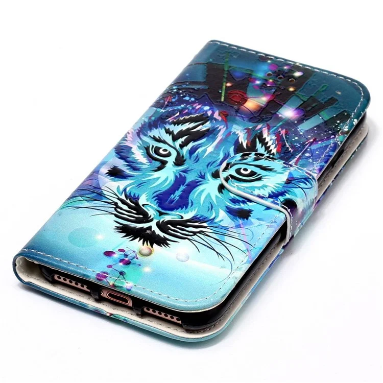 Para Xiaomi 13 Pro 5G PU Leather Pattern Printing Phone Case Stand Wallet Flip Cover with Strap - Wolf