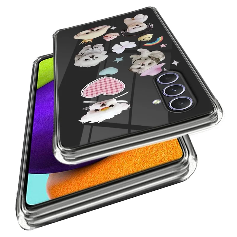 For Samsung Galaxy A34 5G Soft TPU Phone Case Pattern Printing Back Cover - Pet Dog