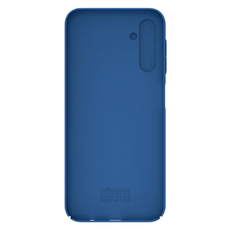 NILLKIN CamShield Hard PC Case для Samsung Galaxy A14 5G / A14 4G, защитная крышка объектива, противоударный телефон чехол - синий