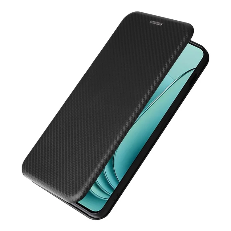 Für OnePlus Nord 3 5G / Ace 2V Carbon Fiber Texture Leather Stand Phone Case Card Holder Telefonhülle - Schwarz