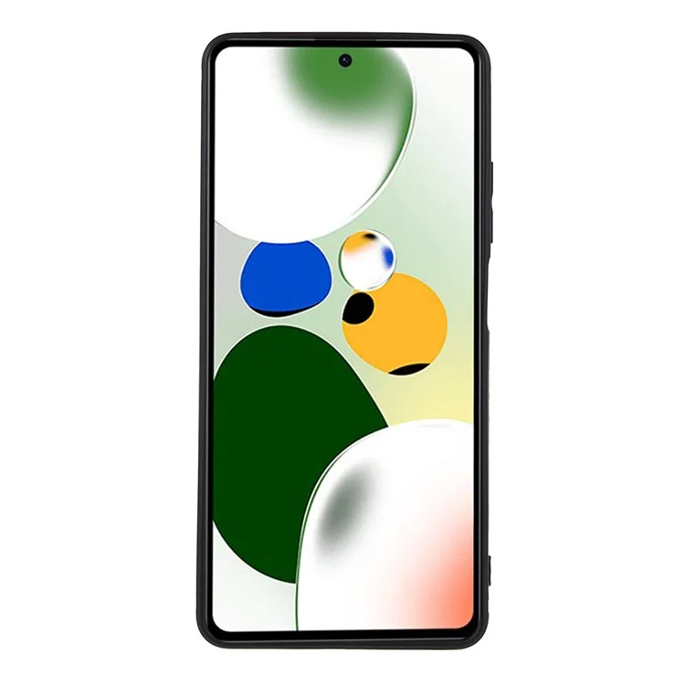 Per Xiaomi Redmi Note 12 Pro Speed 5G / Poco X5 Pro 5G Straight Edge Design Soft TPU Phone Case Precise Cutout Cover - Black