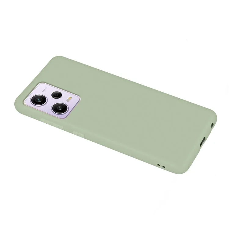 Pour Xiaomi Poco X5 Pro 5G / Redmi Note 12 Pro Speed 5G / Note 12 Pro 5G Candy Color Phone Cover Matte TPU Anti-drop Mobile Case - Matcha Green