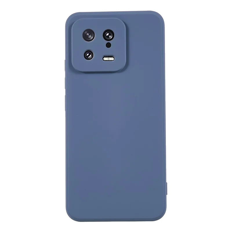 Folia chroniono dla Xiaomi 13 5G z antyrysikowego tworzywa TPU z wyściółką z włókna i gumowanym pokryciem chroniąca - jasnofioletowa szarość