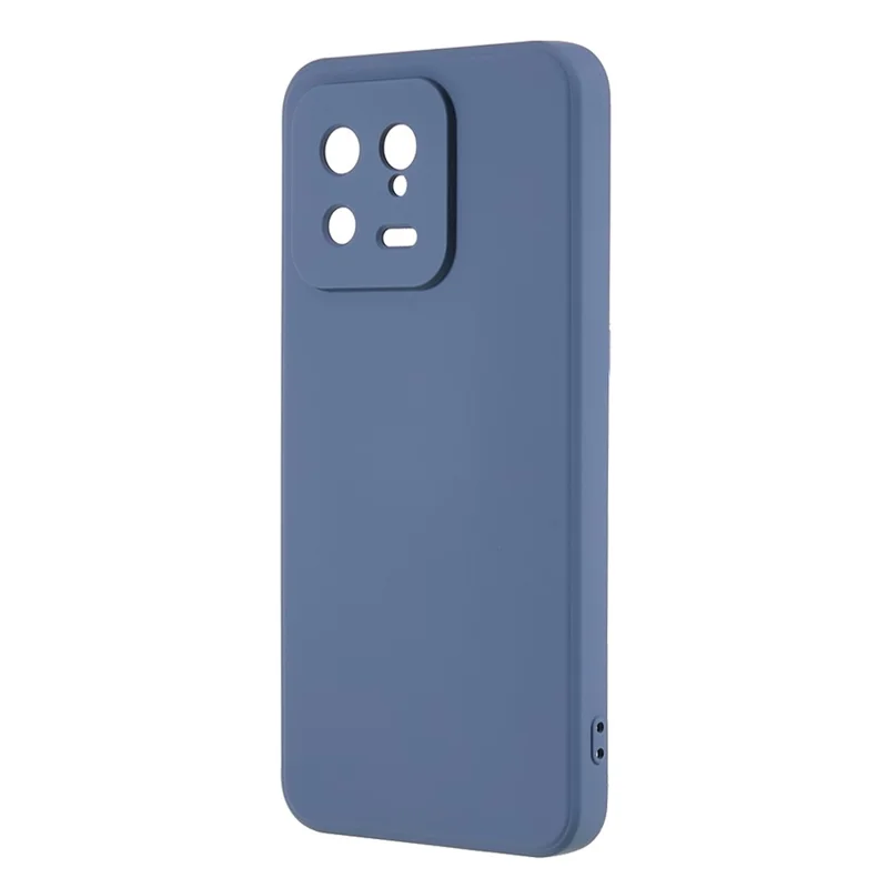 Folia chroniono dla Xiaomi 13 5G z antyrysikowego tworzywa TPU z wyściółką z włókna i gumowanym pokryciem chroniąca - jasnofioletowa szarość