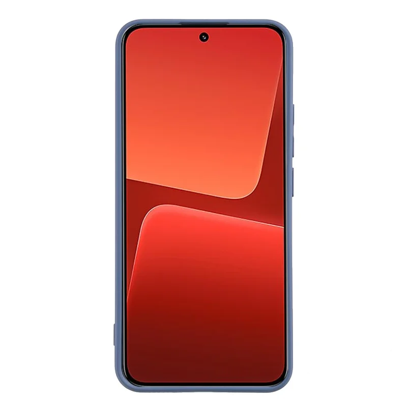 Folia chroniono dla Xiaomi 13 5G z antyrysikowego tworzywa TPU z wyściółką z włókna i gumowanym pokryciem chroniąca - jasnofioletowa szarość