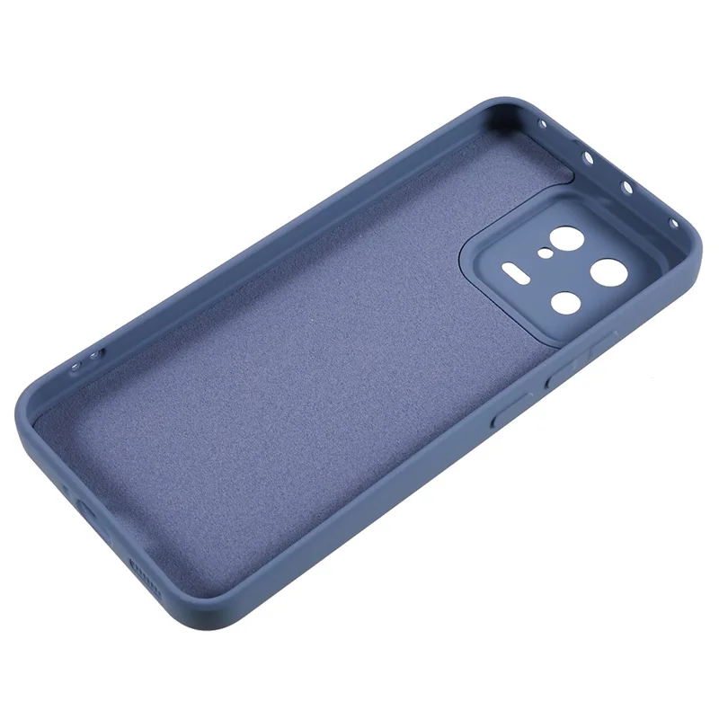 Folia chroniono dla Xiaomi 13 5G z antyrysikowego tworzywa TPU z wyściółką z włókna i gumowanym pokryciem chroniąca - jasnofioletowa szarość