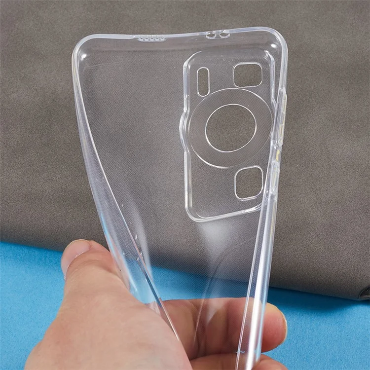 Für Huawei P60 / P60 Pro TPU-Handyhülle Anti-Drop Ultradünn Transparenter Schutzhülle