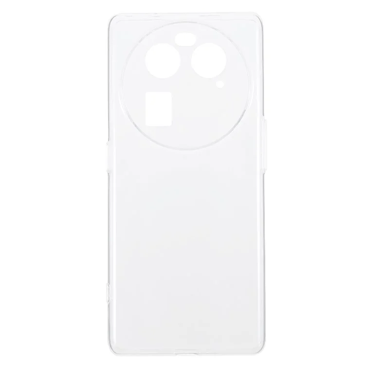 For Oppo Find X6 Ultra-Thin Soft TPU Phone Case Transparent Anti-Scratch Cell Phone Cover