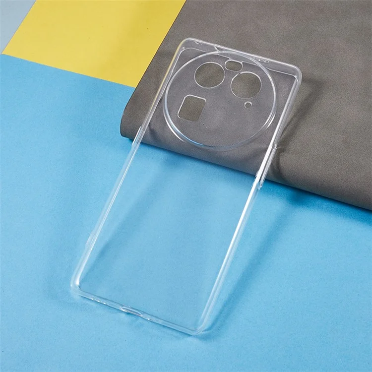 For Oppo Find X6 Ultra-Thin Soft TPU Phone Case Transparent Anti-Scratch Cell Phone Cover
