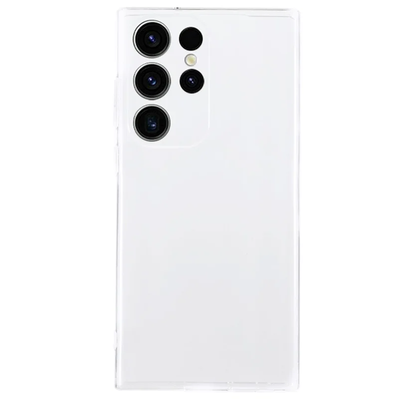For Samsung Galaxy S23 Ultra 1.5mm Thicken Phone Case Clear Soft TPU Drop-Proof Cover