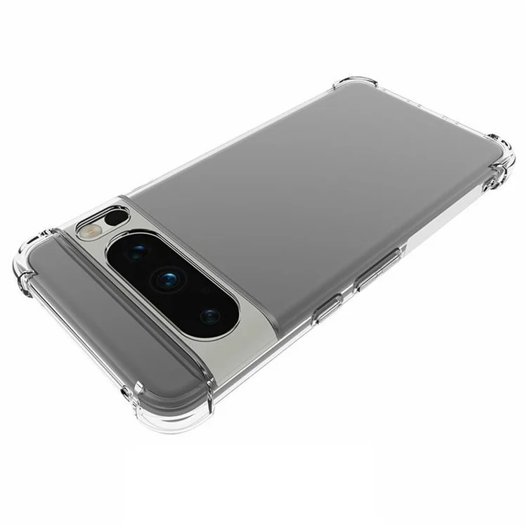 Für Google Pixel 8 Pro TPU Clear Phone Case Anti-slip Vier-eck-airbag-schockdelie-telefonabdeckung