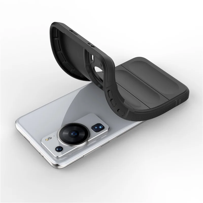 For Huawei P60 Rugged Protective Phone Case TPU Anti-Scratch Cover - Light Purple