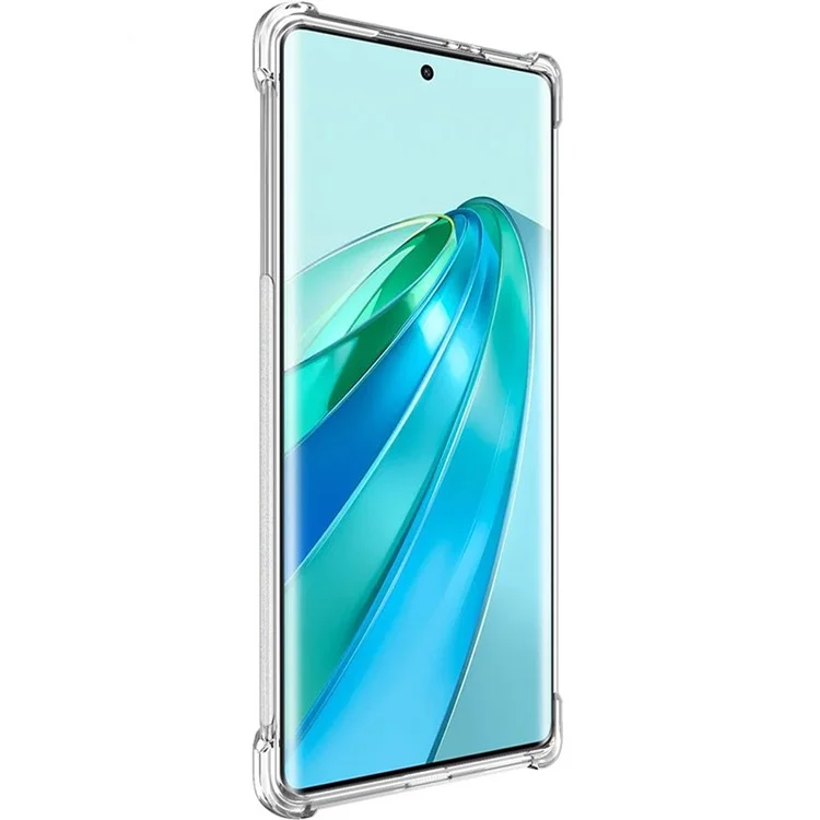 IMAK Per Honor X9a 5G / X40 5G / Magic5 Lite 5G Custodia posteriore in TPU per telefono Antiurto trasparente - Trasparente