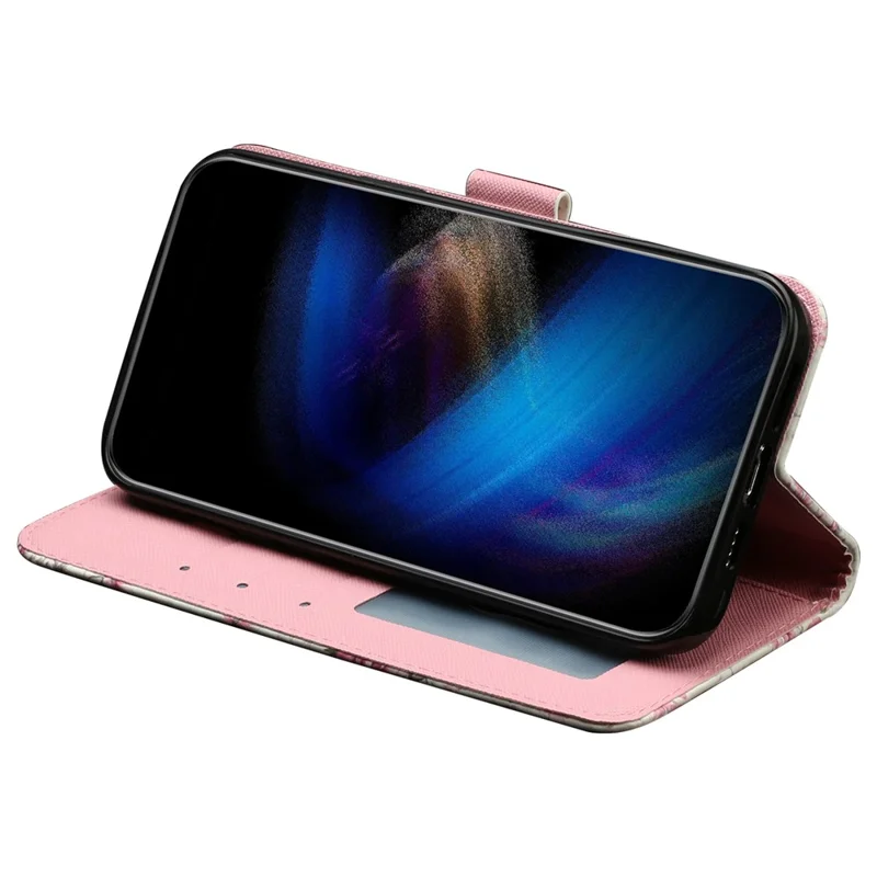 For Sony Xperia 10 V Phone Case 3D Pattern Printing Flip Stand PU Leather Wallet Drop-proof Cover with Strap - Roses