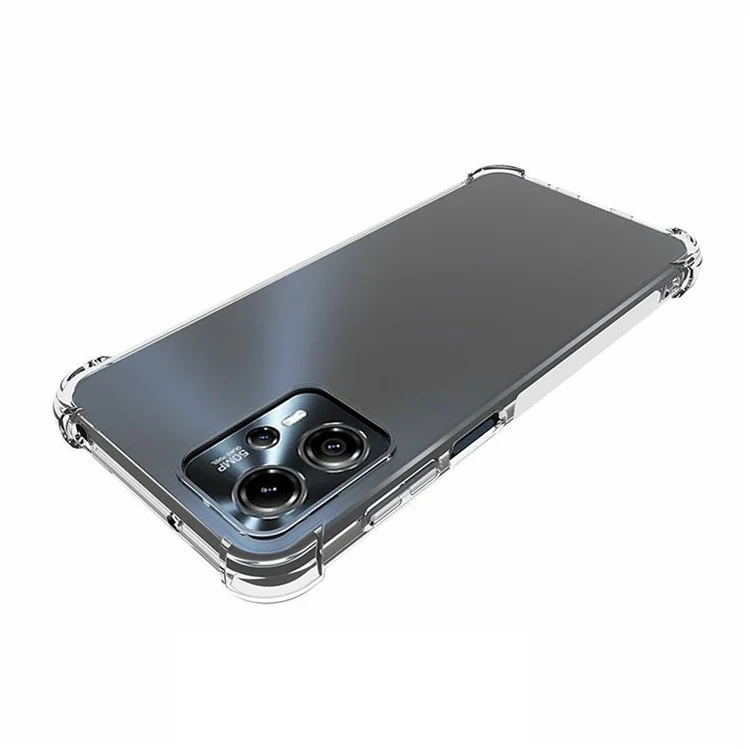 Pour Nokia G23 Anti-drop Transparent Étui de téléphone Anti-slip Airbag Protection Coque de téléphone antichoc