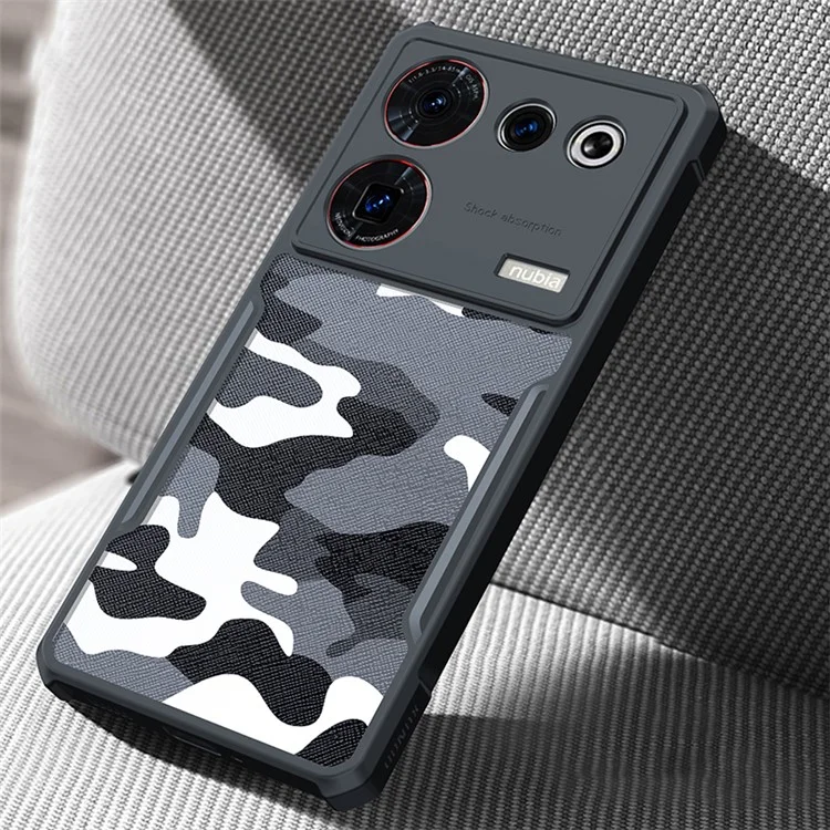 XUNDD For ZTE nubia Z50 Ultra Acrylic + TPU Corners Airbag Shockproof Case Camouflage Pattern Phone Cover