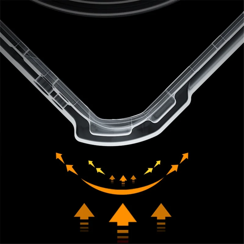 XUNDD For Honor Magic5 Cell Phone Case Acrylic+TPU Anti-scratch Phone Cover - Black Matte Laser Texture