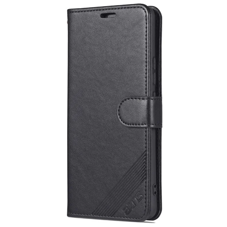 AZNS per Xiaomi 13 Lite / Civi 2 5G Cover Telefono con Supporto in Pelle PU + TPU Custodia Portafoglio - Nero