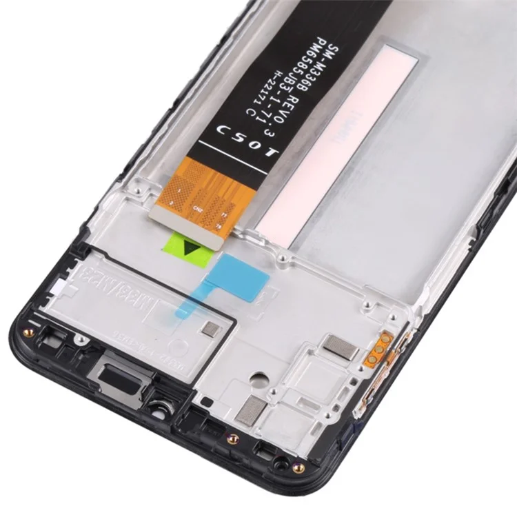 Für Samsung Galaxy M33 5G (globale Version) M336B OEM Grade S LCD -bildschirm Und Digitalisiererbaugruppe + Rahmenersatzteil (ohne Logo)