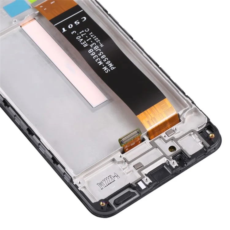 For Samsung Galaxy M33 5G (Global Version) M336B OEM Grade S LCD Screen and Digitizer Assembly + Frame Replacement Part (without Logo)