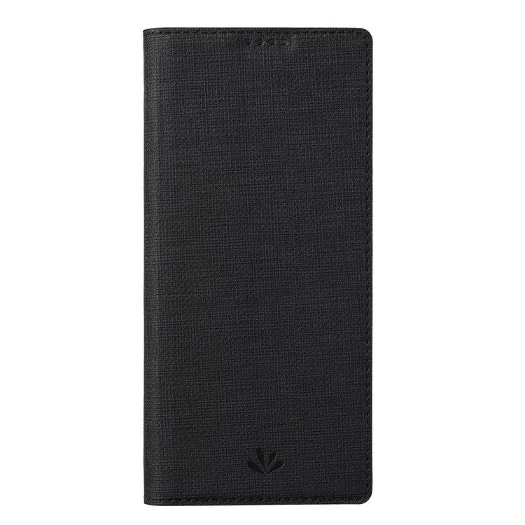 VILI DMX Series for Sony Xperia 10 V Card Slot Phone Case Mobile Phone PU Leather Stand Cover - Black