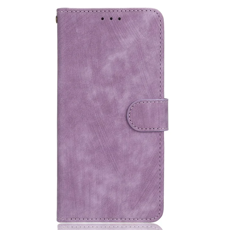 Per OnePlus Nord 3 5G / Ace 2V Supporto per cellulare Custodia in pelle PU con blocco RFID Portafoglio Cover con tracolla - Viola