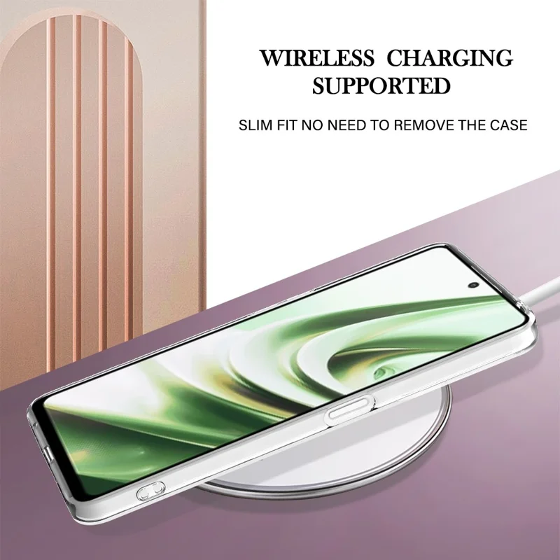 Чехол из ТПУ для OnePlus Nord CE 3 Lite 5G / Nord N30 5G с IMD мраморным рисунком и гальваническим покрытием, задняя панель — фиолетовый 002