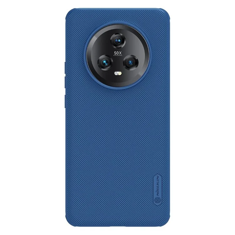 NILLKIN Super Frosted Shield Pro PC+TPU Cell Phone Cover for Honor Magic5 Matte Phone Case - Blue
