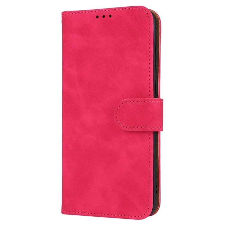 Für Huawei P60 / P60 Pro Wallet Phone Case PU Leder Haut-Touch Stand Folio Stoßfeste Abdeckung - Rose