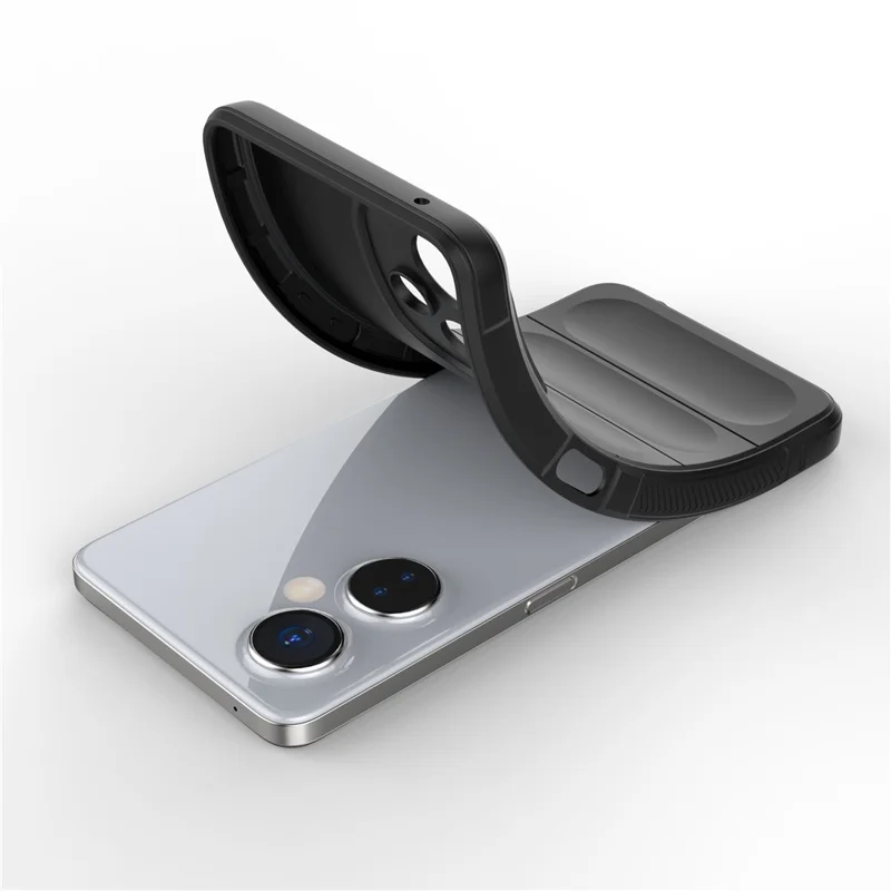 Pour OnePlus Nord CE 3 Lite 5G / Nord N30 5G Étui de protection en TPU souple et résistant aux chocs - Blanc