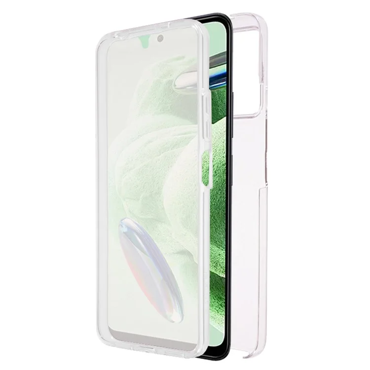 Para Xiaomi Redmi Note 12 5G (China) / (Índia) / (Global) / Poco X5 5G Anti-Drop Case Shell TPU Frame + Acrylic Back + PET Front Guard Phone Case