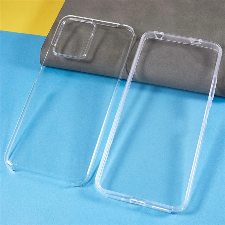 Para Xiaomi Redmi Note 12 5G (China) / (Índia) / (Global) / Poco X5 5G Anti-Drop Case Shell TPU Frame + Acrylic Back + PET Front Guard Phone Case