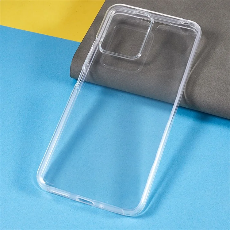 Para Xiaomi Redmi Note 12 5G (China) / (Índia) / (Global) / Poco X5 5G Anti-Drop Case Shell TPU Frame + Acrylic Back + PET Front Guard Phone Case