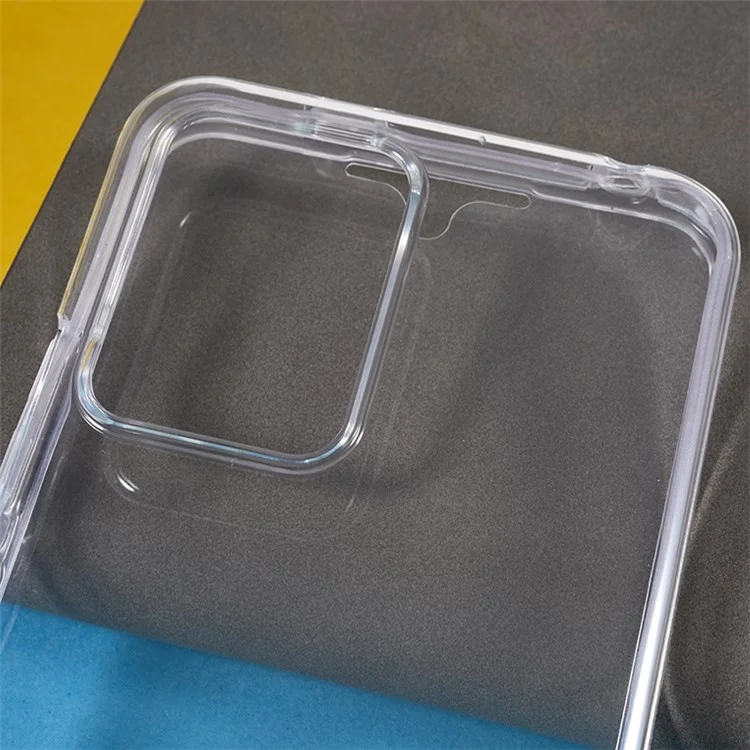 Para Xiaomi Redmi Note 12 5G (China) / (Índia) / (Global) / Poco X5 5G Anti-Drop Case Shell TPU Frame + Acrylic Back + PET Front Guard Phone Case