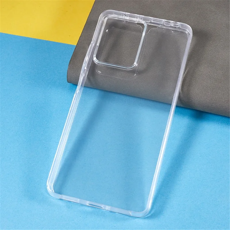 Для Xiaomi Poco X5 Pro 5G / Redmi Note 12 Pro 5G Ударопрочный чехол Противоударный чехол для телефона TPU-рамка + Акриловая задняя панель + Защитное покрытие из ПЭТ-плёнки спереди