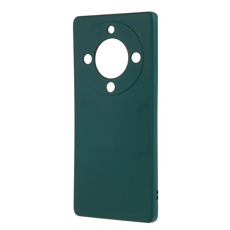 For Honor X40 5G / X9a 5G Gummi-Telefon-Hülle mit Faserverstärkung TPU-Abdeckung - Armeegrün 