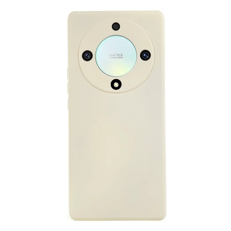 For Honor X40 5G / X9a 5G Rubberized Phone Case Fiber Lining Phone TPU Cover - White