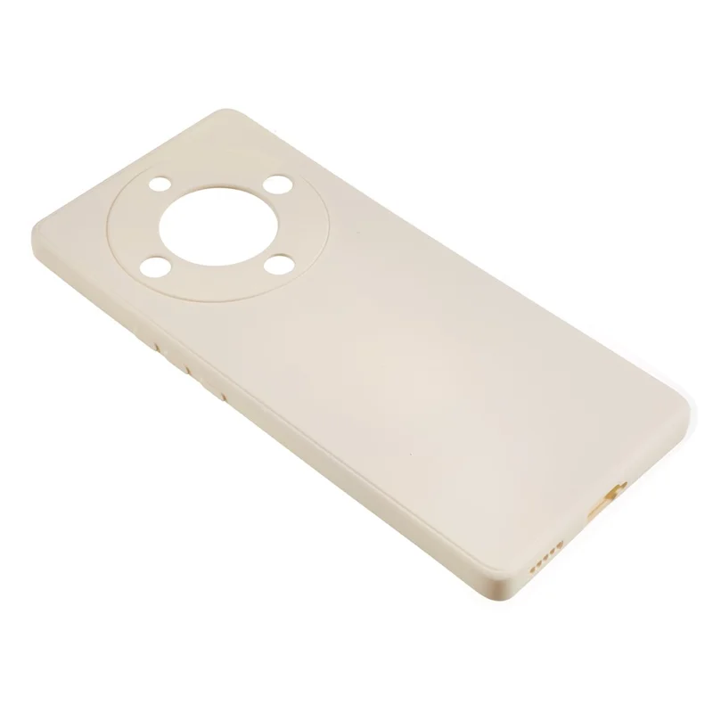 For Honor X40 5G / X9a 5G Rubberized Phone Case Fiber Lining Phone TPU Cover - White