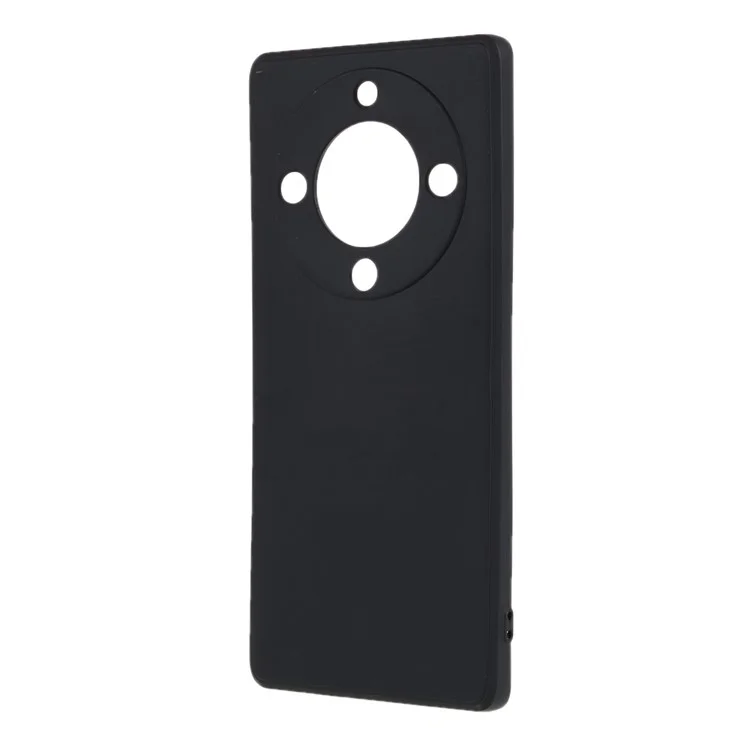 For Honor X9a 5G Straight Edge Slim Phone Case TPU Präzise Ausschnitte Schutzhülle - Schwarz