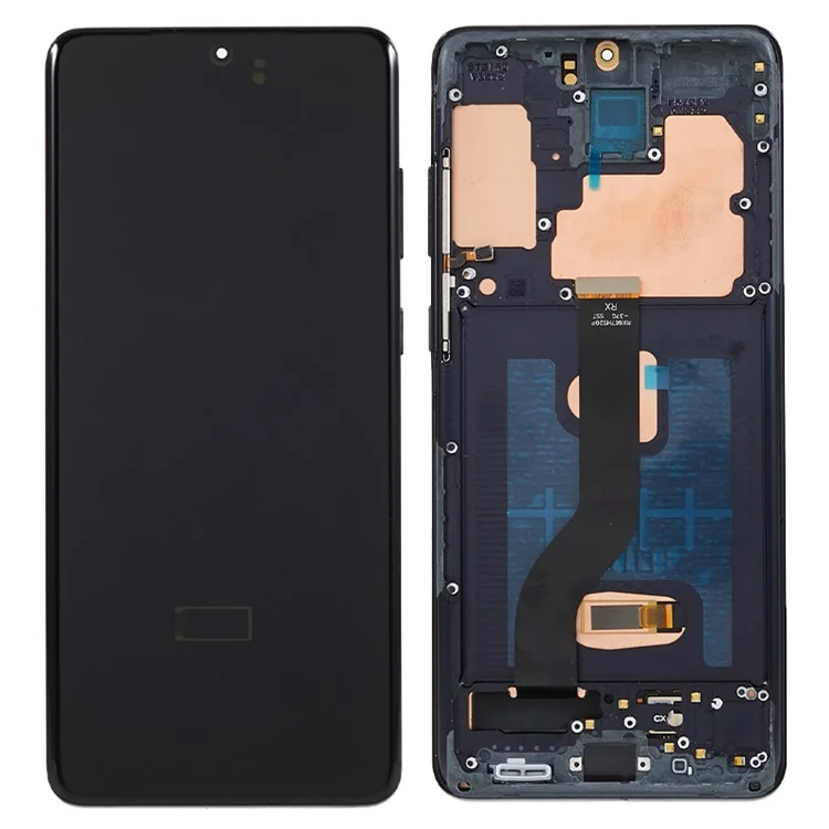 For Samsung Galaxy S20+ 4G G985 / S20+ 5G G986 Grade C OLED Screen and Digitizer Assembly + Frame (without Logo) - Black