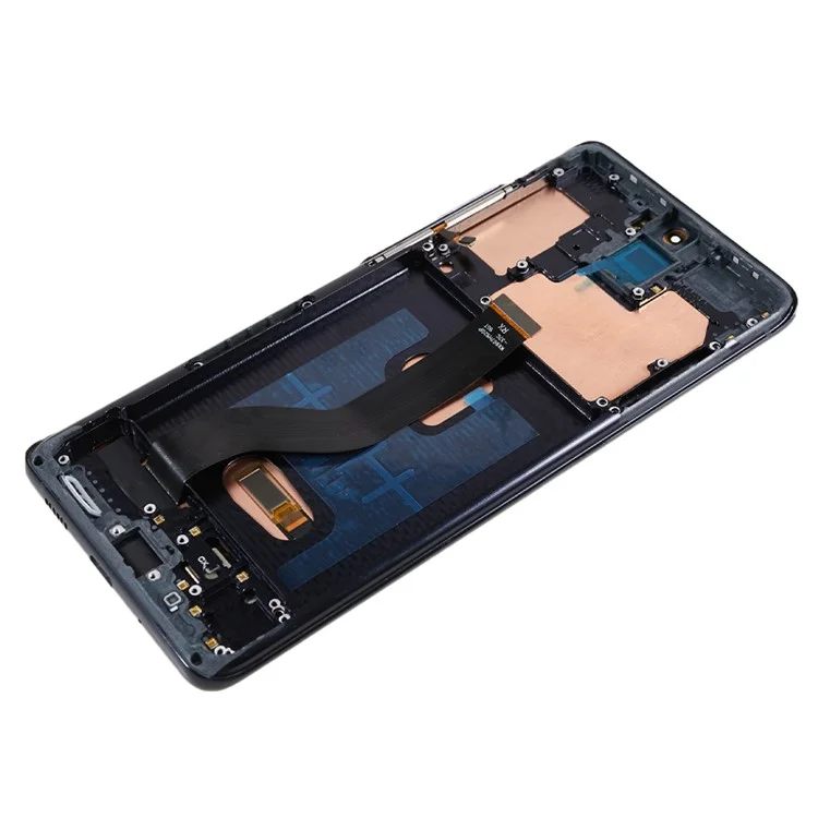 For Samsung Galaxy S20+ 4G G985 / S20+ 5G G986 Grade C OLED Screen and Digitizer Assembly + Frame (without Logo) - Black