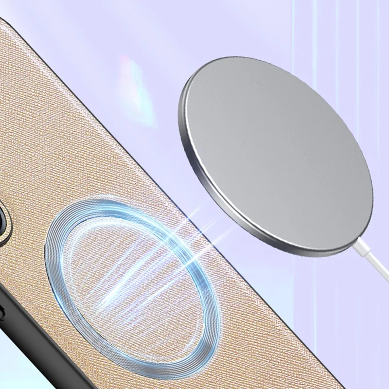 For Google Pixel 7 Pro 5G Magnetic Case Cross Texture Leather Coated TPU Anti-drop Phone Cover - Blue