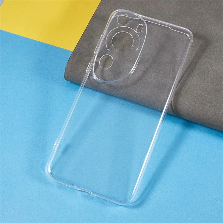 Funda de teléfono transparente de arte para Huawei P60, ultrafina, antirayado, de TPU suave