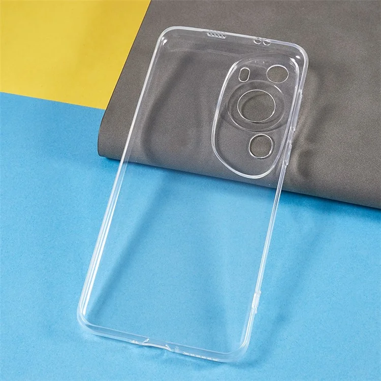 Funda de teléfono transparente de arte para Huawei P60, ultrafina, antirayado, de TPU suave