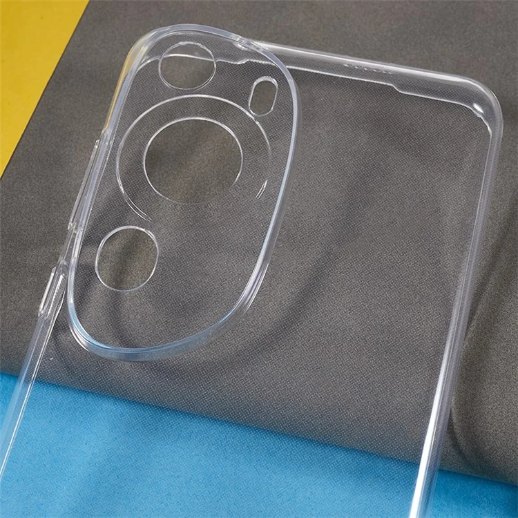 Funda de teléfono transparente de arte para Huawei P60, ultrafina, antirayado, de TPU suave