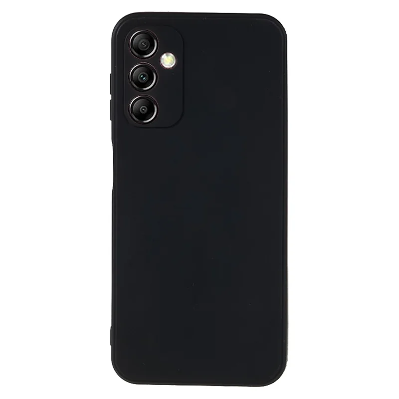 TPU Phone Case for Samsung Galaxy A14 5G / 4G , Straight Edge Design Precise Cutout Protective Cover - Black