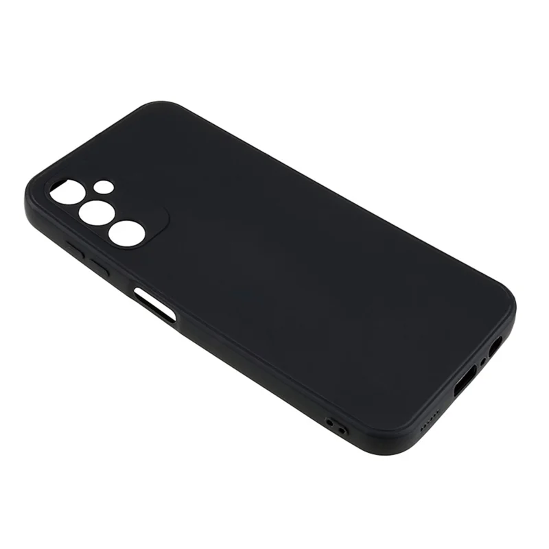 TPU Phone Case for Samsung Galaxy A14 5G / 4G , Straight Edge Design Precise Cutout Protective Cover - Black
